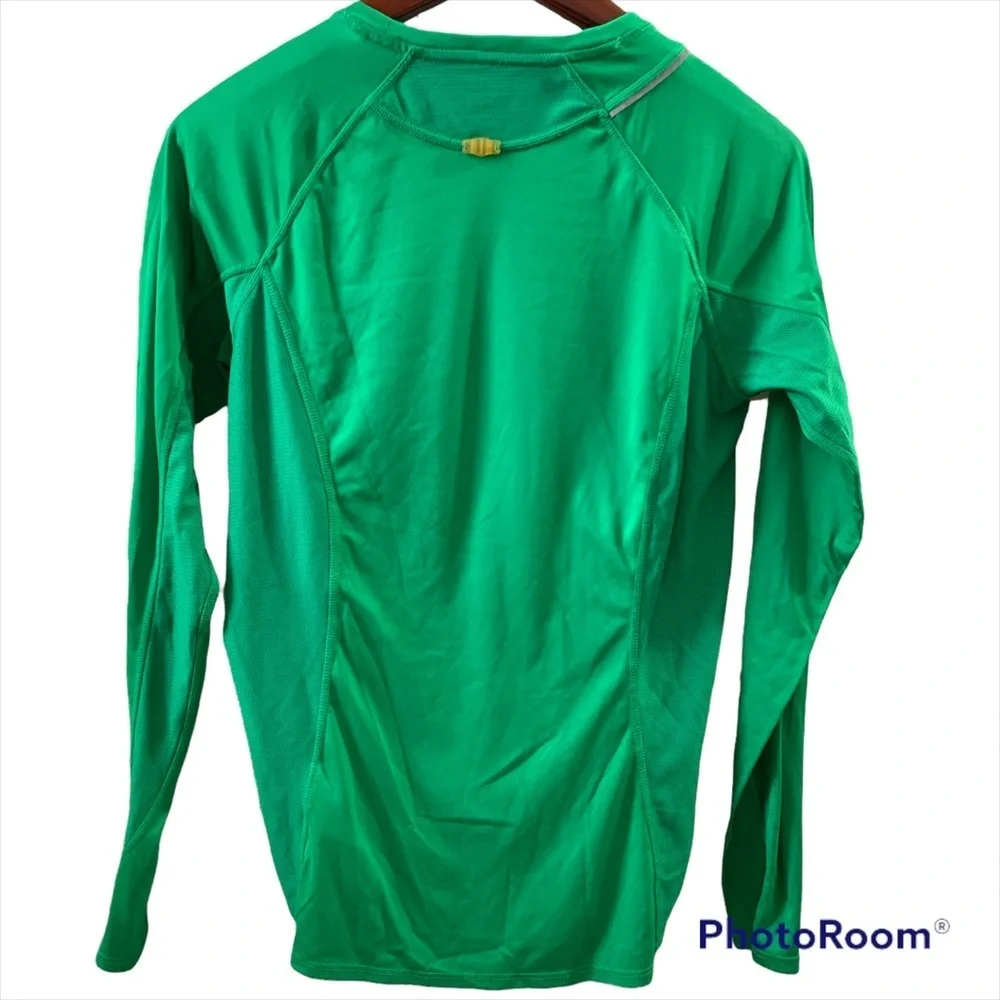 Nike Dri fit Long sleeves shirt Green Size Medium